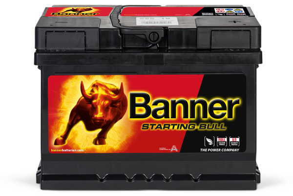 12V 55Ah 450A Banner Starting Bull 55519 Starterbatterie