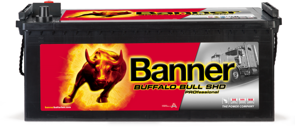 12V 225Ah 1150A Banner Buffalo Bull SHD PRO 72503 LKW Batterie