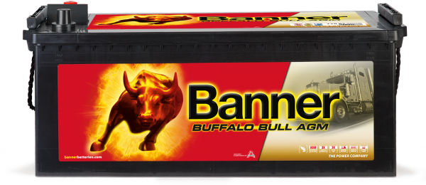 12V 210Ah 1200A Banner Buffalo Bull AGM 71001 LKW Batterie