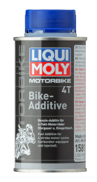 Liqui Moly 1581 Motorbike 4T Bike-Additive 125 ml Kraftstoffadditiv
