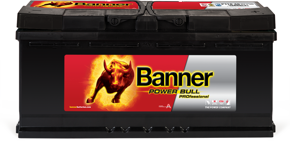 Banner Power Bull PRO P Autobatterie   ELW Fahrzeugteile