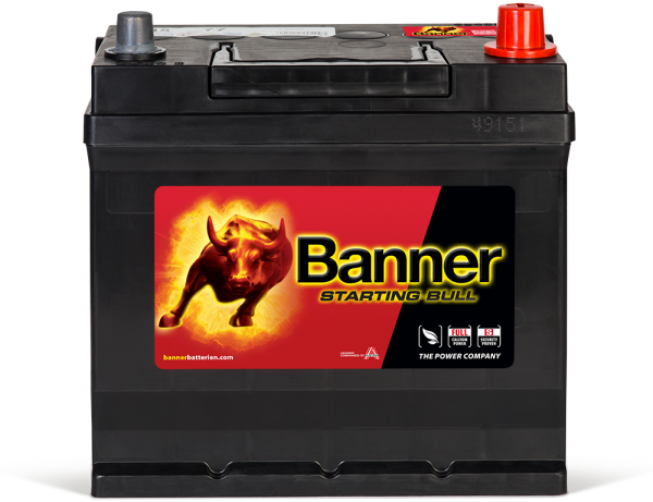 12V 45Ah 300A Banner Starting Bull 54577 Starterbatterie