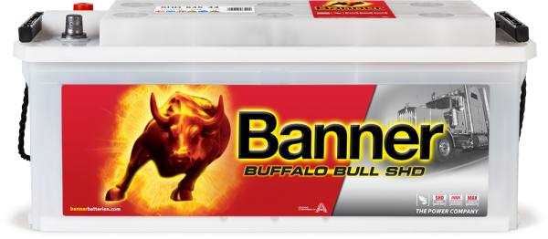 12V 135Ah 900A Banner Buffalo Bull SHD 63544 LKW Batterie
