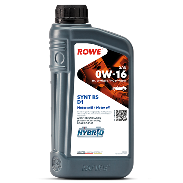 ROWE HIGHTEC SYNT RS D1 SAE 0W-16 Motorenöl
