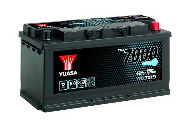 12V 100Ah 850A YBX7000 Yuasa YBX7019 EFB Start Stop Batterie