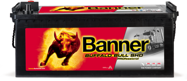 12V 145Ah 800A Banner Buffalo Bull SHD PRO 64503 LKW Batterie