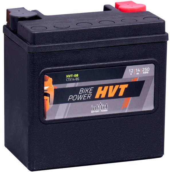 12V 14Ah 250A intAct Bike-Power HVT-08 AGM Motorradbatterie CTX14-BS 65948-00